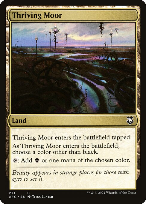【EN】興隆する湿地帯/Thriving Moor [AFC] 無C No.271
