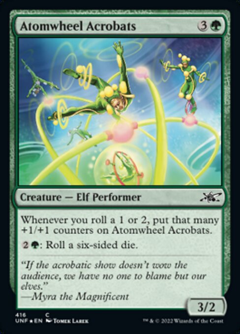 【EN】Atomwheel Acrobats [UNF] 緑C No.416