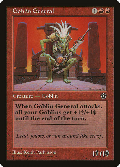 【EN】ゴブリンの将軍/Goblin General [P02] 赤R No.97