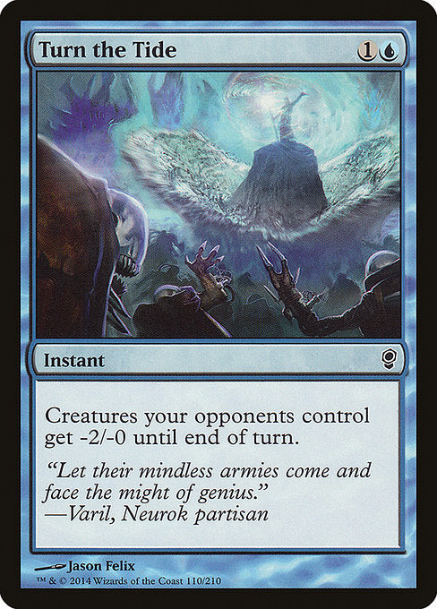 【Foil】【EN】形勢一変/Turn the Tide [CNS] 青C No.110