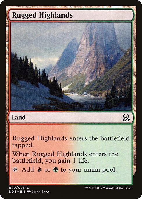 【EN】岩だらけの高地/Rugged Highlands [DDS] 無C No.59