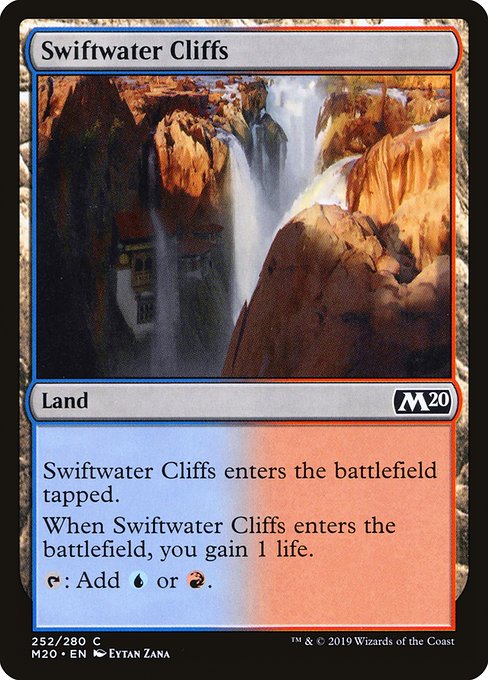 【EN】急流の崖/Swiftwater Cliffs [M20] 無C No.252