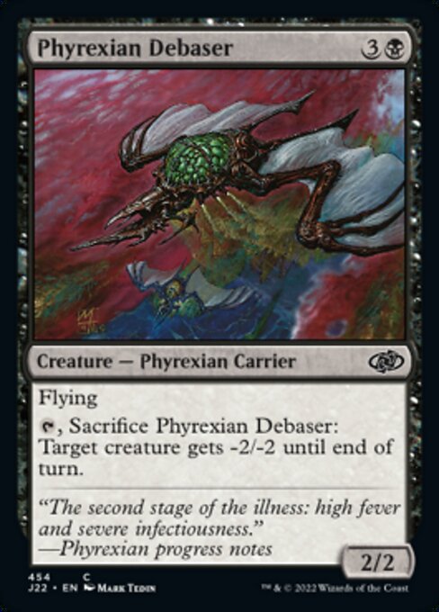 【EN】ファイレクシアの堕落者/Phyrexian Debaser [J22] 黒C No.454