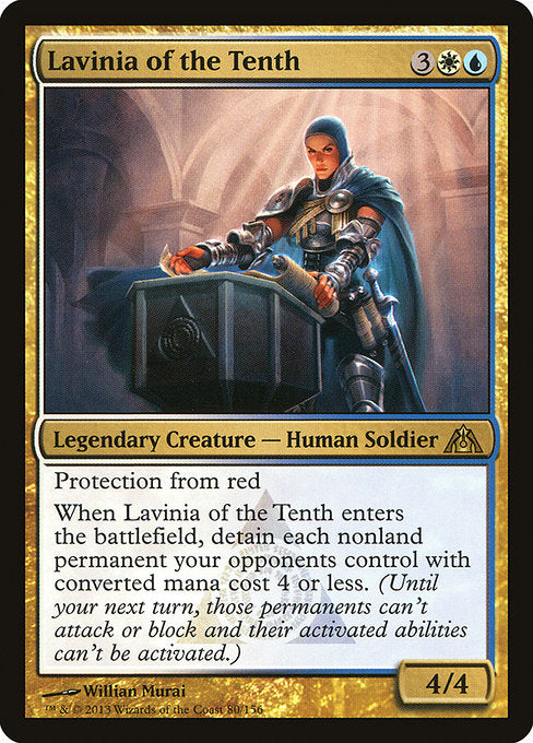 【EN】第10管区のラヴィニア/Lavinia of the Tenth [DGM] 金R No.80