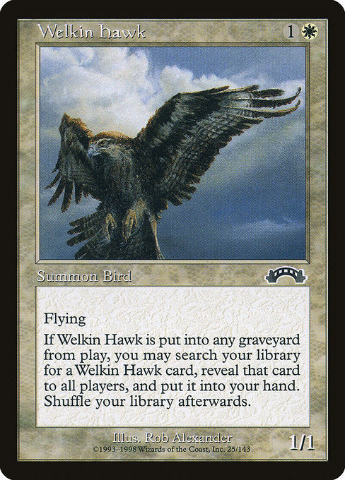 【EN】天空の鷹/Welkin Hawk [EXO] 白C No.25