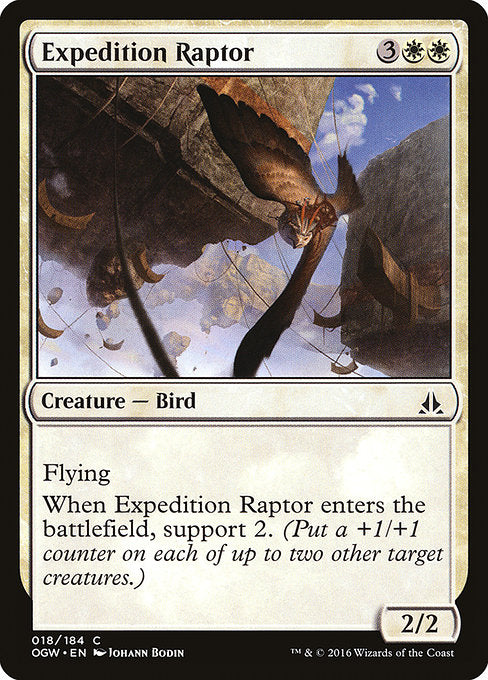 【EN】探検の猛禽/Expedition Raptor [OGW] 白C No.18