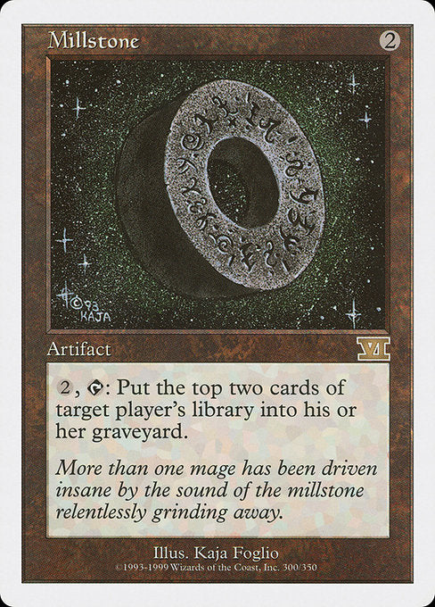 【EN】石臼/Millstone [6ED] 茶R No.300