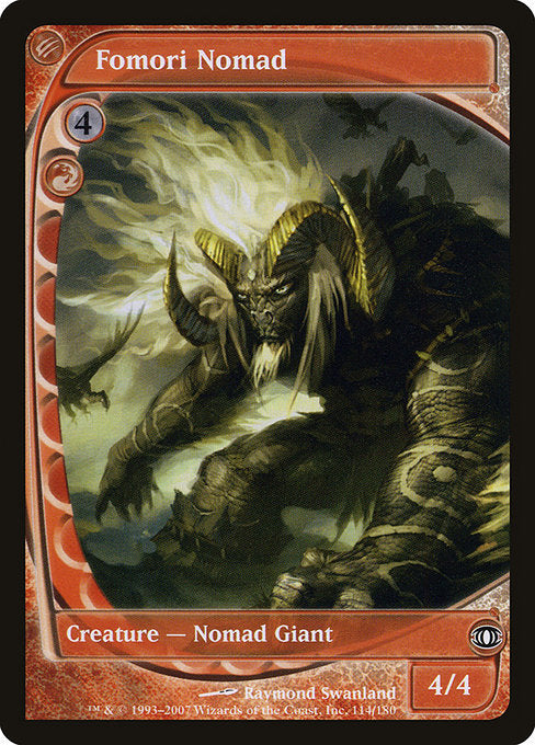 【Foil】【EN】フォモーリの遊牧の民/Fomori Nomad [FUT] 赤C No.114