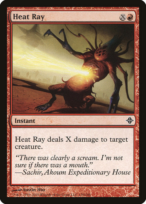 【Foil】【EN】熱光線/Heat Ray [ROE] 赤C No.150