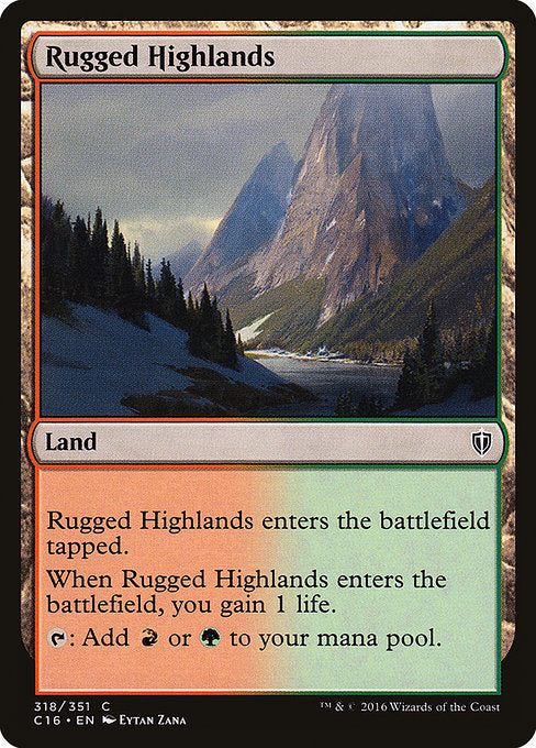 【EN】岩だらけの高地/Rugged Highlands [C16] 無C No.318
