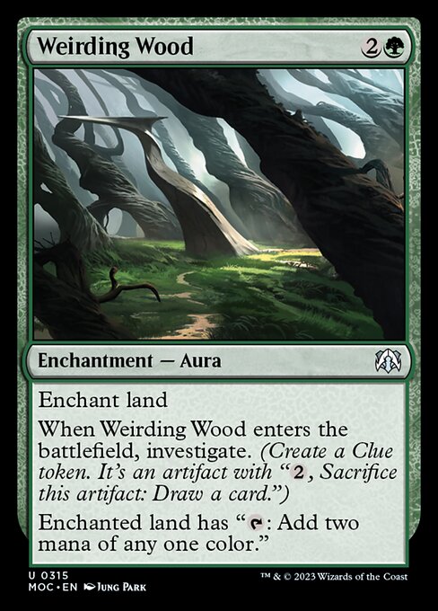 【EN】奇妙な森/Weirding Wood [MOC] 緑U No.315