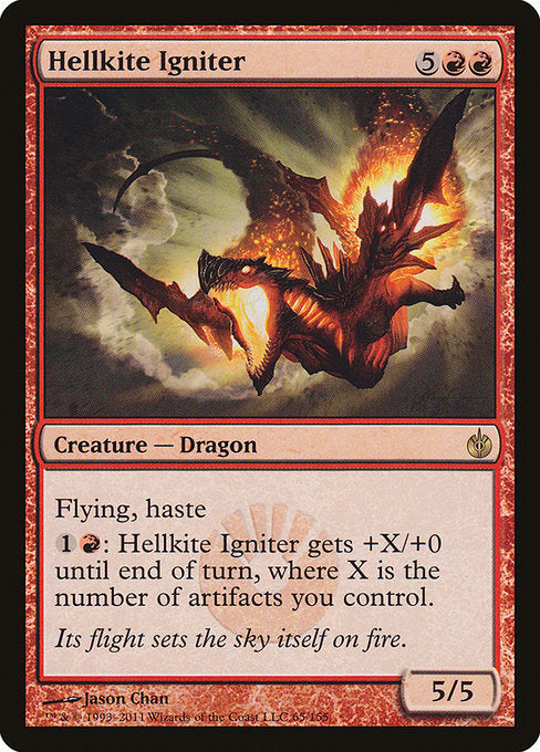 【EN】ヘルカイトの点火者/Hellkite Igniter [MBS] 赤R No.65