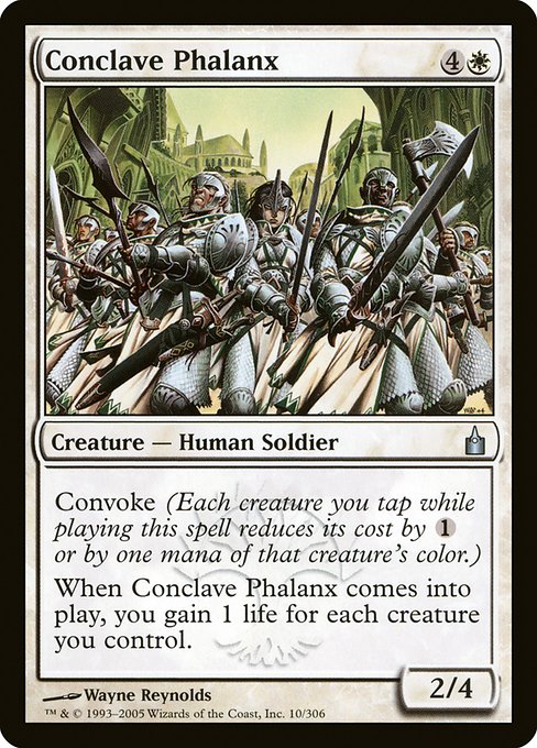 【EN】議事会の密集軍/Conclave Phalanx [RAV] 白U No.10