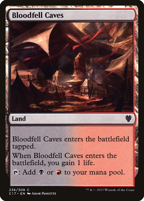 【EN】血溜まりの洞窟/Bloodfell Caves [C17] 無C No.236