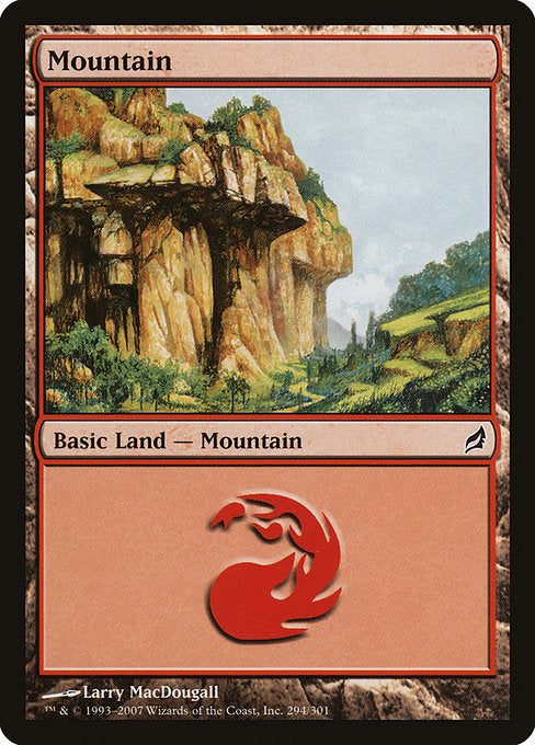 【Foil】【EN】山/Mountain [LRW] 無C No.294