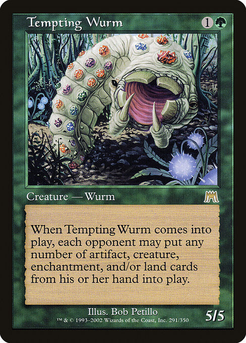 【EN】誘うワーム/Tempting Wurm [ONS] 緑R No.291