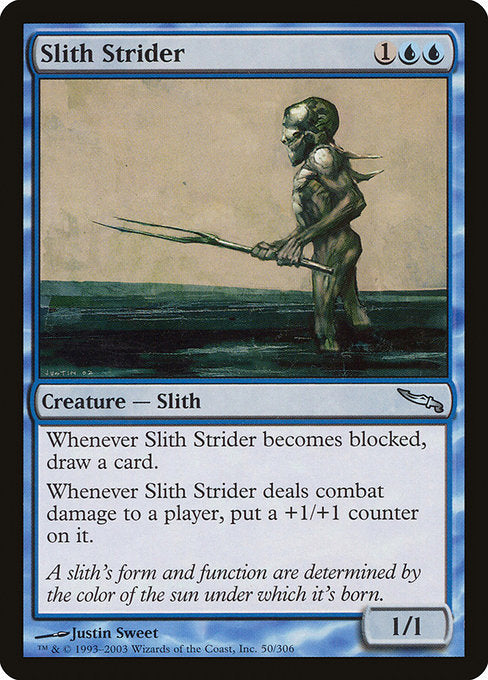 【Foil】【EN】徘徊スリス/Slith Strider [MRD] 青U No.50