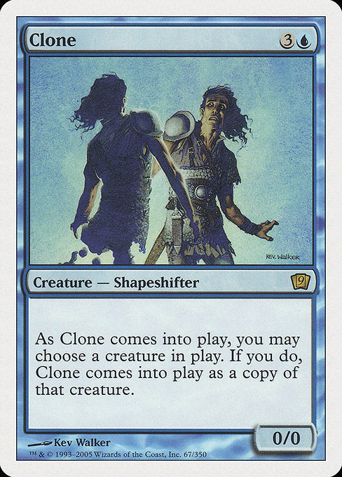 【Foil】【EN】クローン/Clone [9ED] 青R No.67