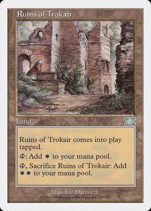 【EN】トロウケアの廃墟/Ruins of Trokair [6ED] 無U No.327