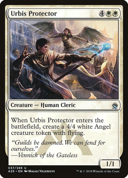 【EN】都邑の庇護者/Urbis Protector [A25] 白U No.37