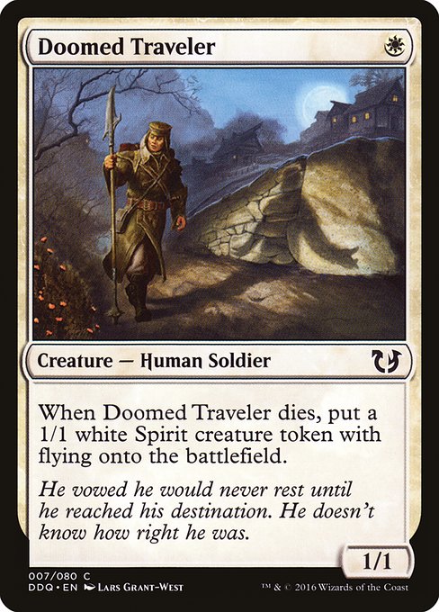 【EN】宿命の旅人/Doomed Traveler [DDQ] 白C No.7