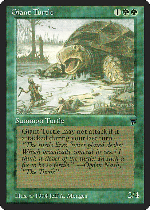 【EN】Giant Turtle [LEG] 緑C No.188