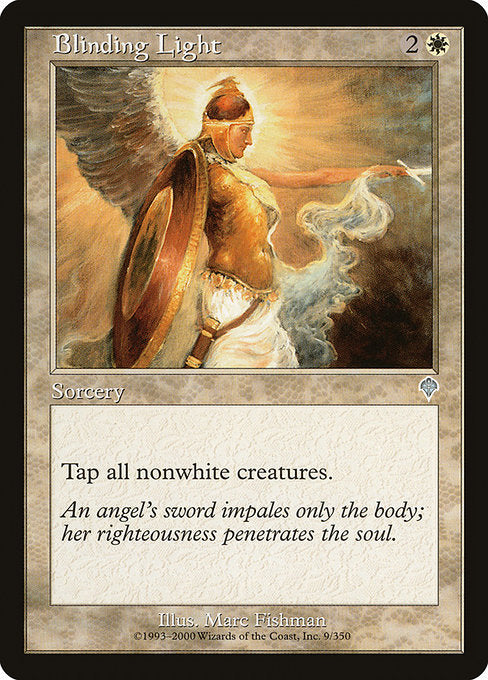 【Foil】【EN】眩しい光/Blinding Light [INV] 白U No.9