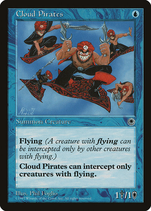 【EN】雲海の海賊/Cloud Pirates [POR] 青C No.46d