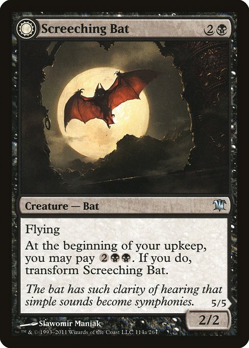 【EN】Screeching Bat // Stalking Vampire [ISD] 混U No.114