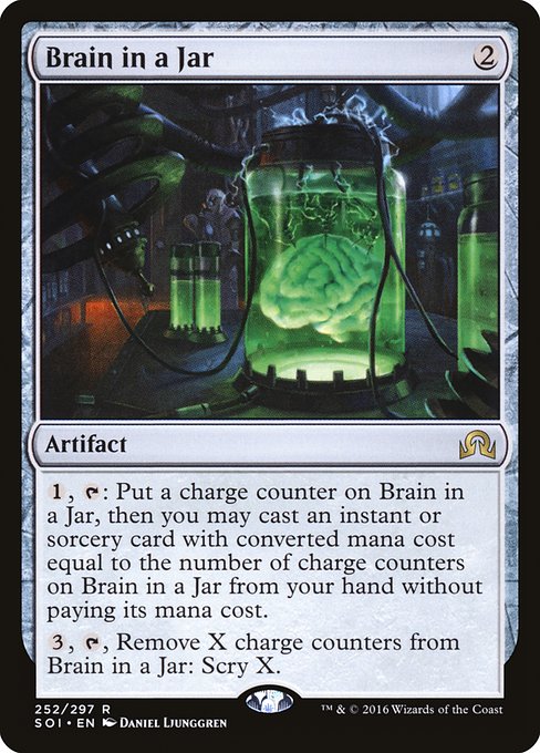 【Foil】【EN】瓶詰め脳/Brain in a Jar [SOI] 茶R No.252