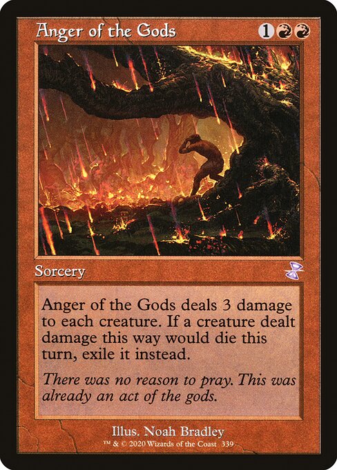 【EN】神々の憤怒/Anger of the Gods [TSR] 赤S No.339