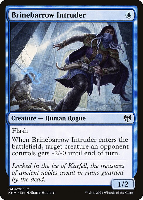 【EN】浜墓荒らし/Brinebarrow Intruder [KHM] 青C No.49