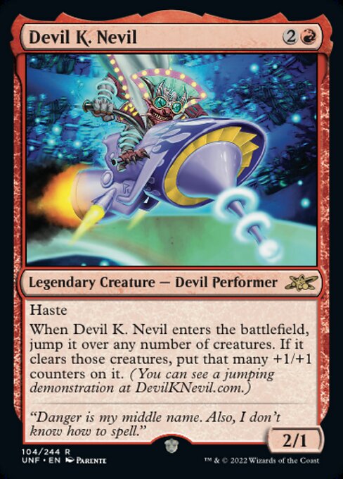 【Foil】【EN】Devil K. Nevil [UNF] 赤R No.104