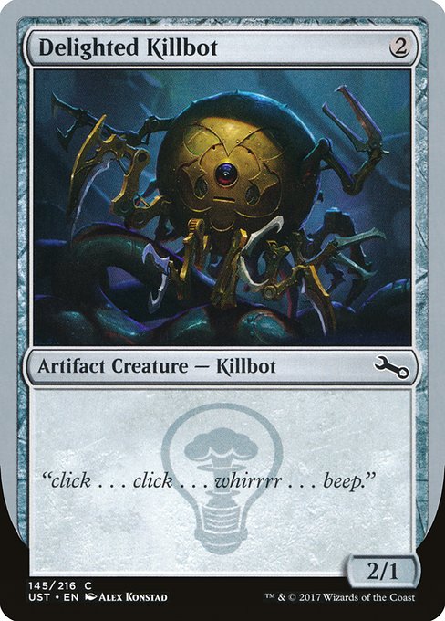 【Foil】【EN】Delighted Killbot [UST] 茶C No.145b