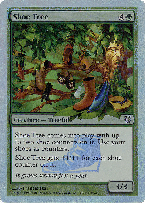 【Foil】【EN】Shoe Tree [UNH] 緑C No.109★