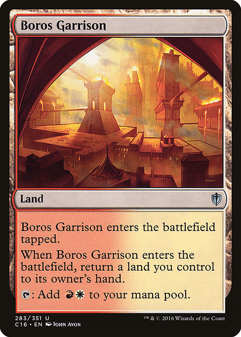 【EN】ボロスの駐屯地/Boros Garrison [C16] 無U No.283