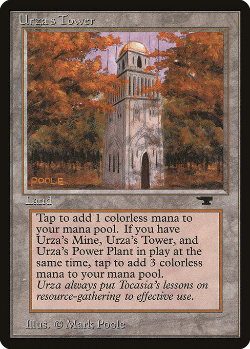【EN】ウルザの塔/Urza's Tower [ATQ] 無C No.85a