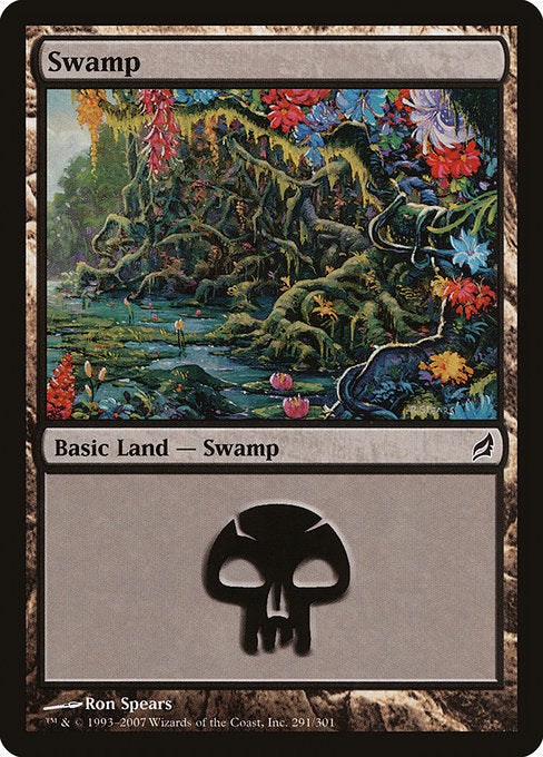 【Foil】【EN】沼/Swamp [LRW] 無C No.291