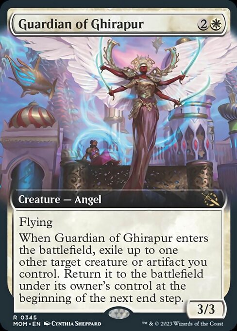【Foil】【EN】ギラプールの守護者/Guardian of Ghirapur [MOM] 白R No.345