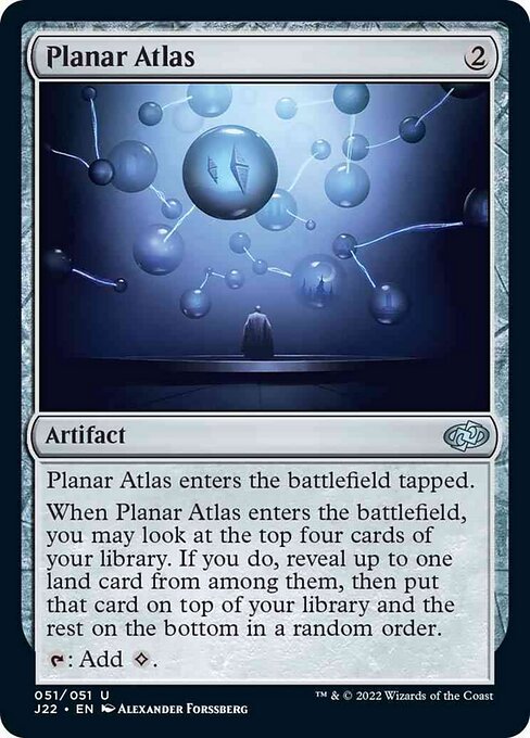 【EN】Planar Atlas [J22] 茶U No.51