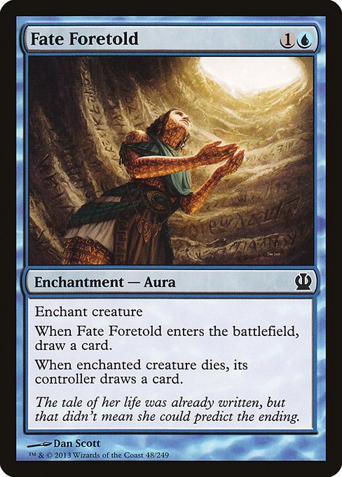 【EN】予記された運命/Fate Foretold [THS] 青C No.48