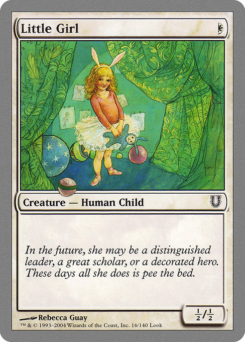 【Foil】【EN】Little Girl [UNH] 白C No.16