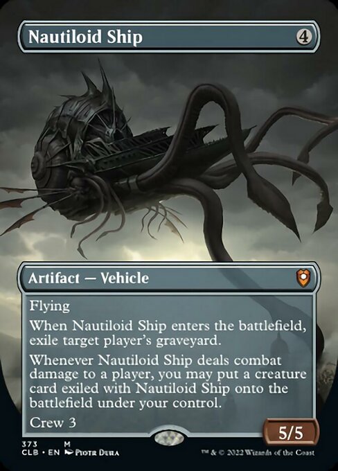 【Foil】【EN】ノーチロイド船/Nautiloid Ship [CLB] 茶M No.373