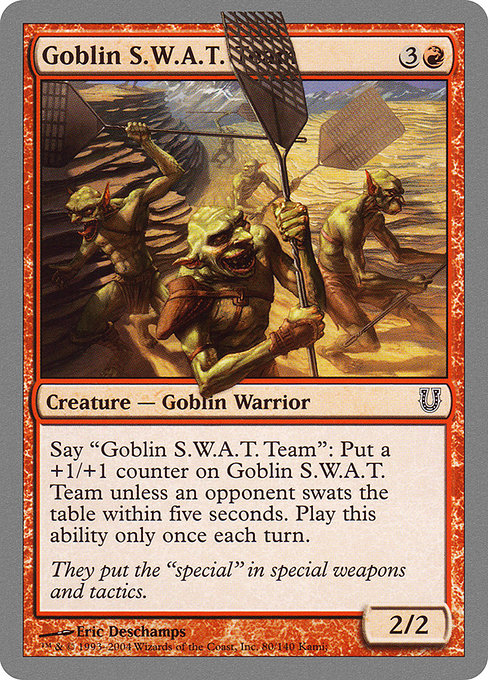 【EN】Goblin S.W.A.T. Team [UNH] 赤C No.80