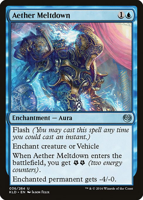 【EN】霊気溶融/Aether Meltdown [KLD] 青U No.36
