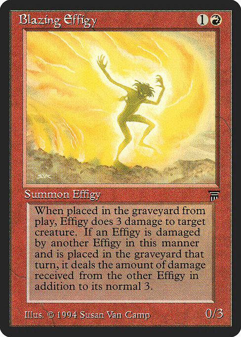 【EN】Blazing Effigy [LEG] 赤C No.134