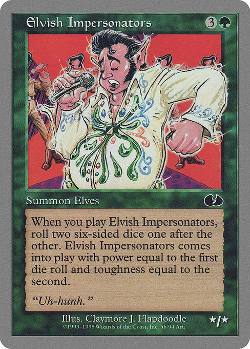 【EN】Elvish Impersonators [UGL] 緑C No.56