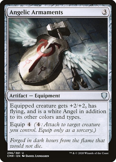 【Foil】【EN】天使の武装/Angelic Armaments [CMR] 茶U No.296