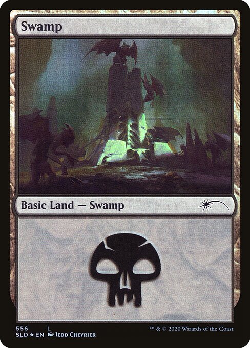 【Foil】【EN】沼/Swamp [SLD] 無C No.556