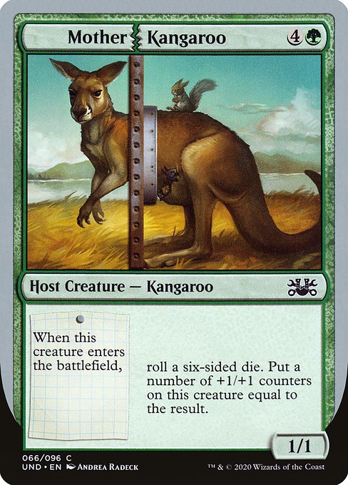 【EN】Mother Kangaroo [UND] 緑C No.66